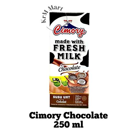 Jual Cimory Susu UHT Coklat 250 Ml Cokelat Chocolate 250ml Fresh Milk