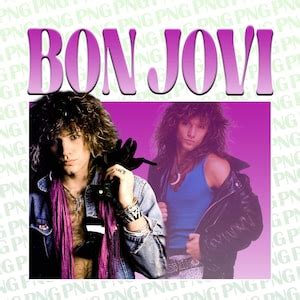 Bon Jovi Etsy