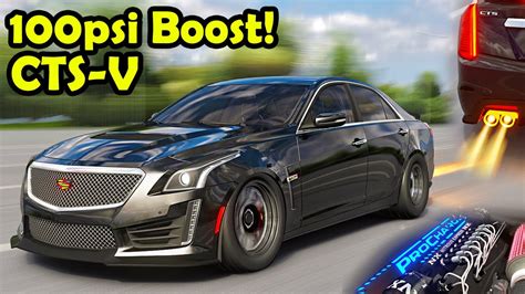 The Most Insane Cadillac Cts V Build Ever Psi Boost Assetto