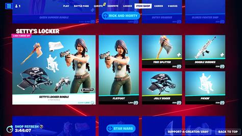 New Setty S Locker Bundle Fortnite Youtube