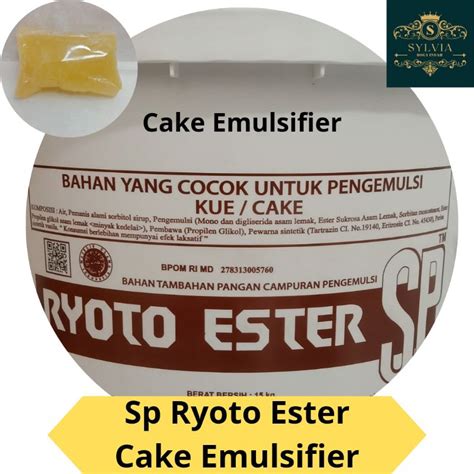 Jual Sp Ryoto Ester Cake Emulsifier 50 Gr Repack Shopee Indonesia