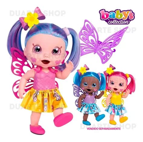 Boneca Babys Collection Butterfly Borboleta Alive Super Toys Mercadolivre