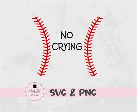 No Crying In Baseball Svg Baseball Svg No Crying Svg Etsy