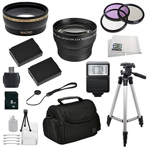 Essentials Accessory Package for Canon EOS Rebel T3 (1100D), T5 (1200D ...