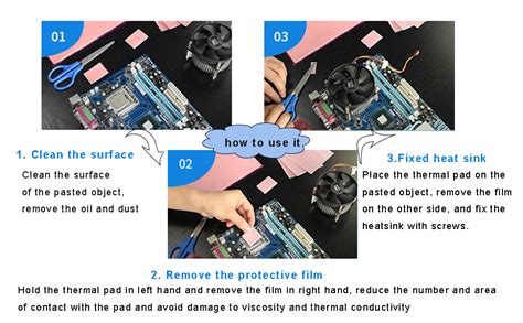 M 2 Ssd Thermal Pad 4 Pack 4 724x0 787 In 15w Thermal Pads Gpu 0 039 In 0 059 In