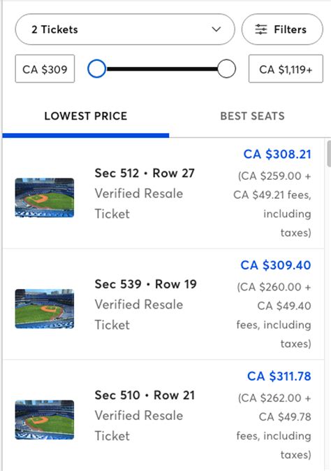 Blue jays vs dodgers ticket prices are surging on the resale market 33