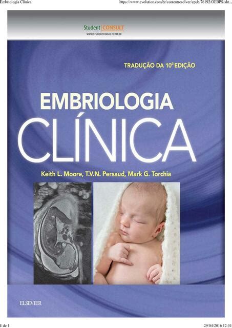 Moore Embriologia Clínica Enfermería uDocz