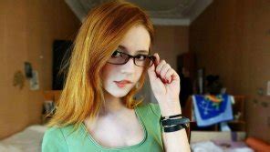Beautiful Ginger In Glasses Porn Pic
