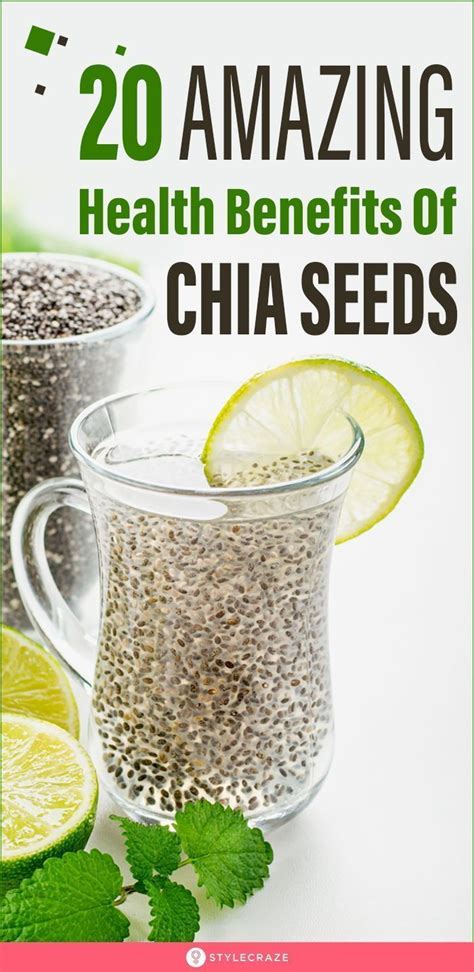 20 Benefits Of Chia Seeds How To Use Recipes And Side Effects Chia