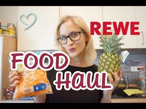 Food Haul Unser Wocheneinkauf Bei Rewe Lisi Schnisi Youtube