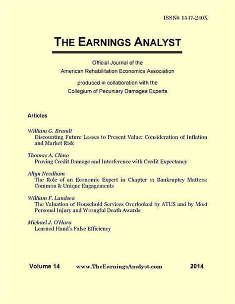 TEA.14.0 – Volume 14 (2014) – The Earnings Analyst