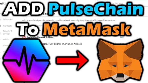 How To Add Pulsechain To Metamask Youtube