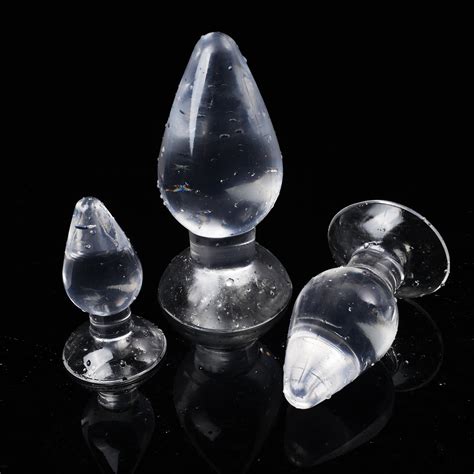 Clear Butt Plug Soft Anal Plug Anal Training Plug Fantasy Dildo Anal Dildo Butt Plug For
