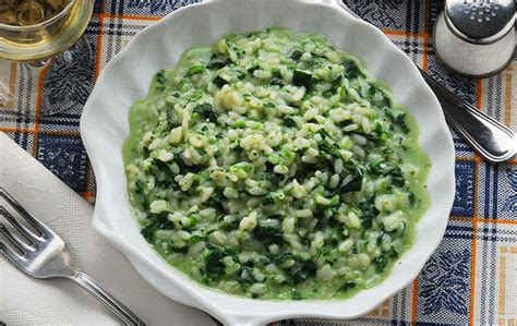 Recettes Risotto Vert à La Vague Soscuisine