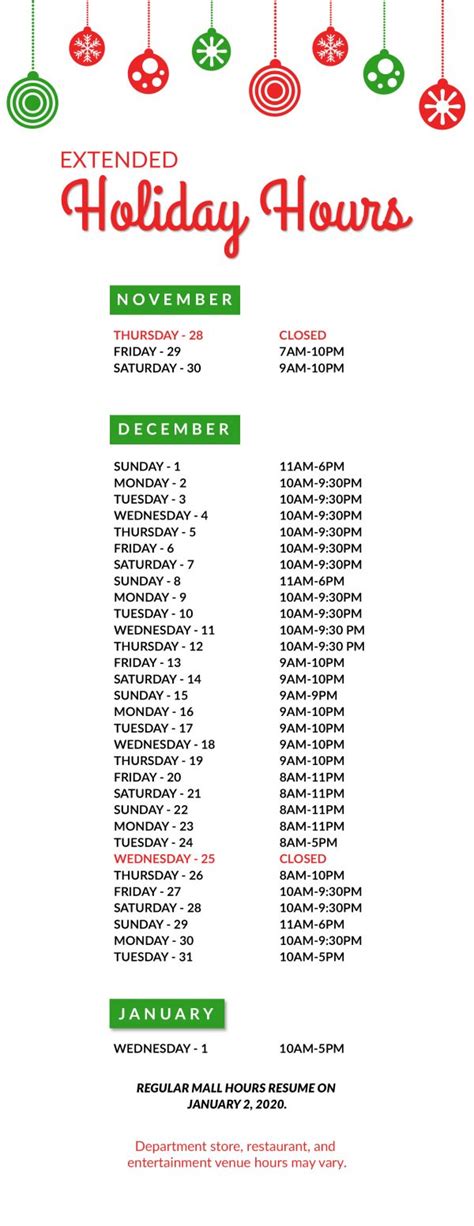 Holyoke Mall Holiday Hours - Holyoke Mall