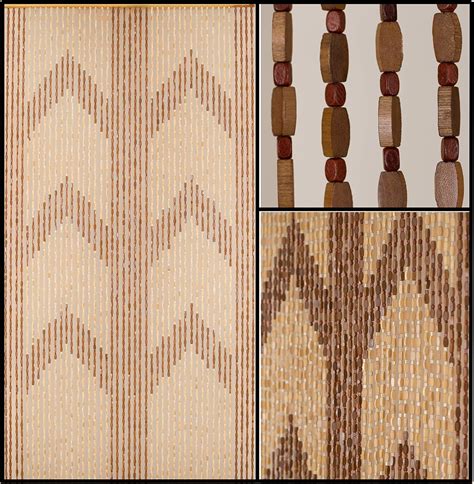 Amazon Beadedstring Natural Wood And Bamboo Beaded Curtain