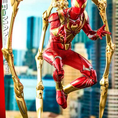 SpiderMan Iron Spider Armor VGM Sixth Scale Figure By Hot Toys Video Game Masterpiece Series
