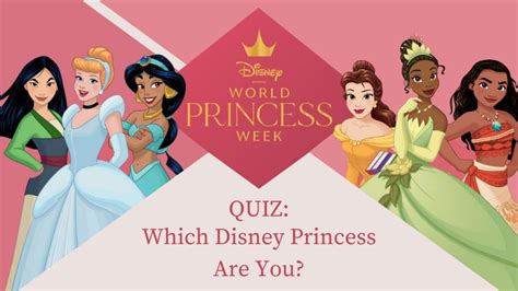 Quiz World Princess Week Which Disney Princess Are You Disney Parks