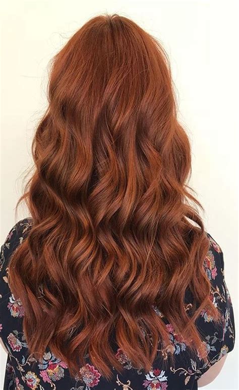 Red Copper Hair Colors To Wear In 2019 Hairminia Natural Dark Red Hair Copper Hair Color