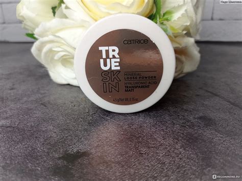 Минеральная рассыпчатая пудра Catrice True Skin Mineral Loose Powder ...