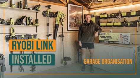 Ryobi Link Garage Storage System Installed Youtube