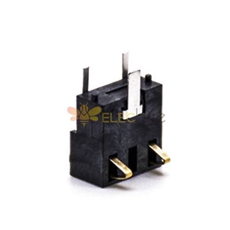 2 Pin Battery Connector Gold Plating 80h Pcb Mount 50mm Pitch Battery