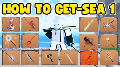 HOW TO GET ALL SWORDS IN KING LEGACY FIRST SEA YouTube