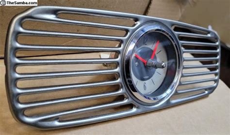 TheSamba VW Classifieds VDO 6V Clock Dash Grill 80mm Oval