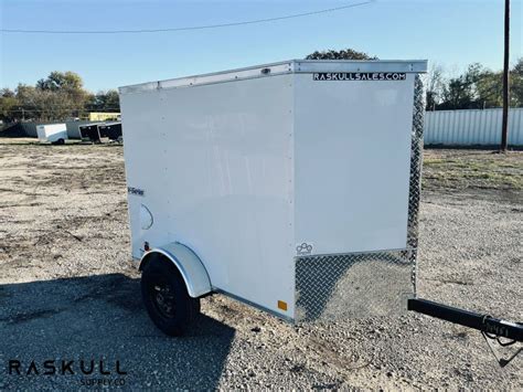 2023 Forest River 6 Bumper Pull Cargo Enclosed Trailer Raskull