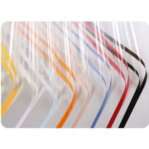 jual fl opp lembar kertas bunga buket transparan list warna kertas