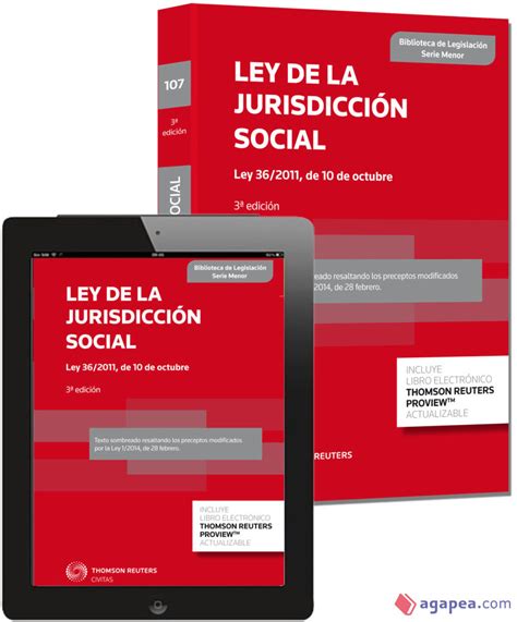 LEY DE LA JURISDICCION SOCIAL FORMATO DUO VV AA 9788447047734