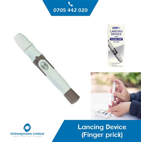 Lancing Device - Orthoddynamic Ltd, Call 0705442020