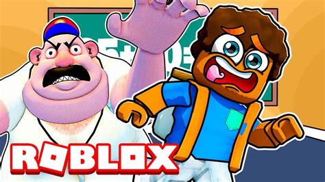 Roblox Escape Evil Gym Teacher Obby Youtube