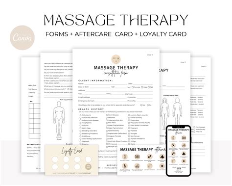 Massage Therapy Services Consent Form Medical Spa 8