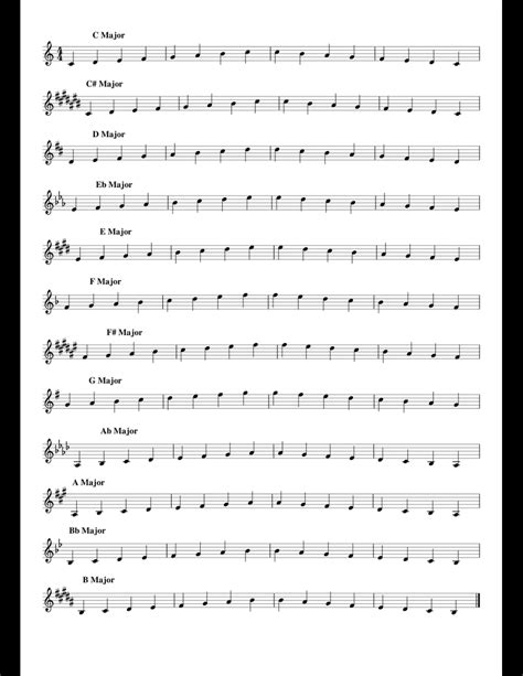 Free Printable Music Scales Printable Word Searches