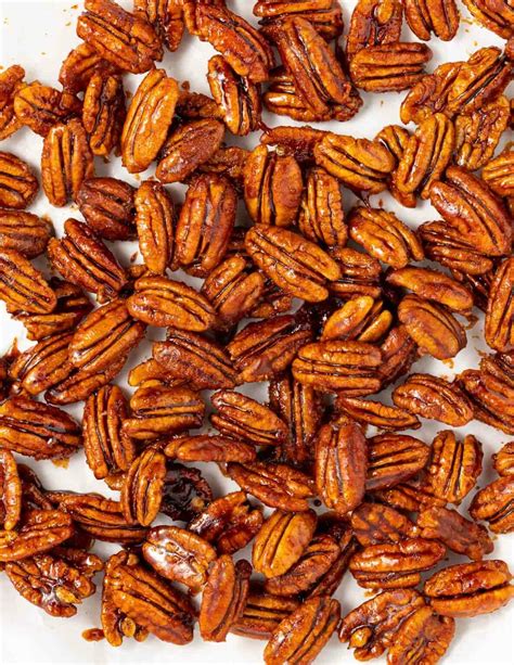 Stovetop Candied Pecans Ready In 5 Mins A Virtual Vegan