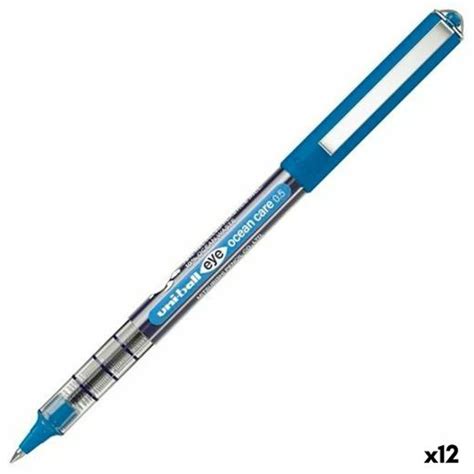 Boligrafo De Tinta L Quida Uni Ball Eye Ocean Care Azul Mm