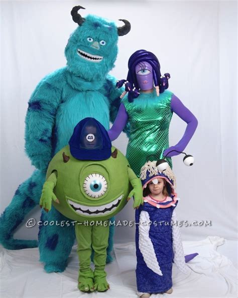 Coolest 60+ Homemade Monsters Inc Costumes