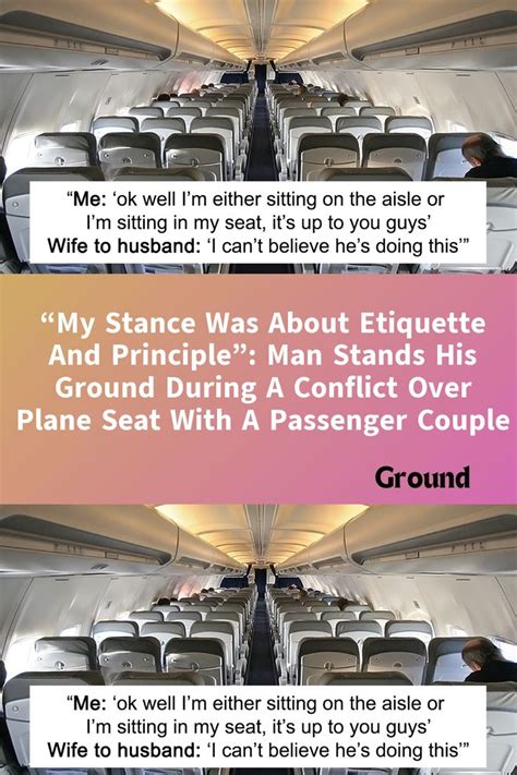 “my Stance Was About Etiquette And Principle” Man Stands His Ground During A Conflict Over