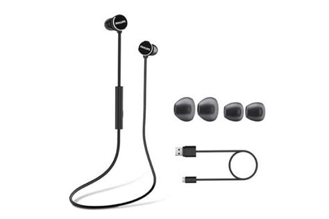 Philips TAUN102 наушники с магнитом - MegaObzor