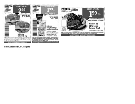 Printable Coupons - Price Chopper - Market 32