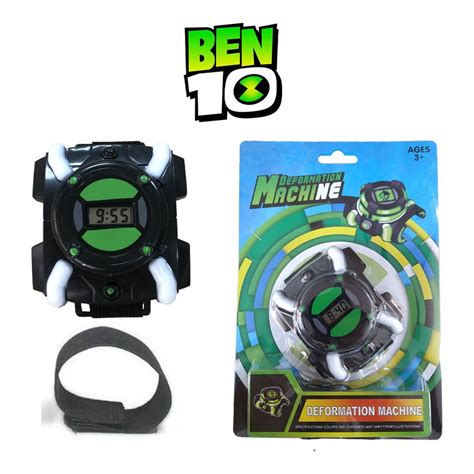 Rel Gio Ben Luz E Som Omnitrix Infantil Aliens Shopee Brasil