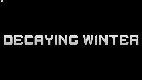 Decaying Winter The True Ending Uncut Youtube