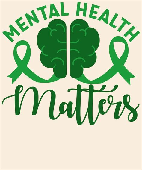 Premium Vector Mental Health Matters Graphic Design