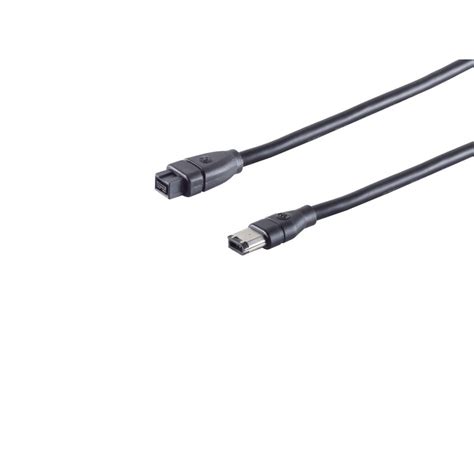 FireWire-Kabel IEEE 1394B 9pol St/1394A 6pol St 1m | kabelbude.eu