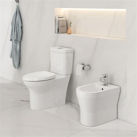 Equility® Two-Piece Dual Flush Chair Height Elongated Toilet with Seat