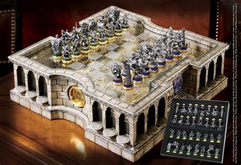 The Lord of the Rings Chess Set at noblecollection.com