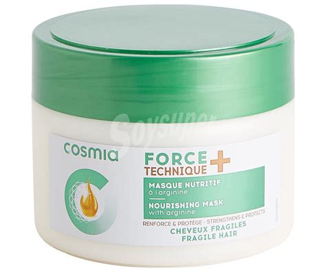 Cosmia Technique Force Mascarilla Capilar Nutritiva Con Arginina