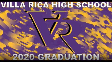 Villa Rica High School 2020 Graduation Youtube