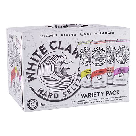 White Claw Variety 12pk 12 Oz Cans Applejack